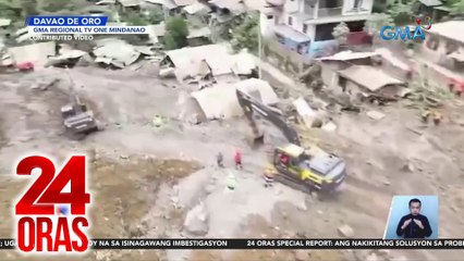 Download Video: 24 Oras Part 1: Nasawi sa Davao de Oro landslide, 11 na; tensyon sa demolisyon; nagpapanggap umanong abugado; paghahanda ni Solenn sa 