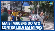 Manifestantes protestam contra Lula em BH