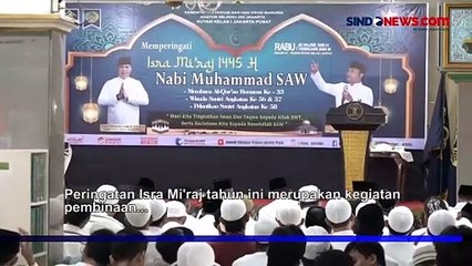 Télécharger la video: Rutan Salemba Rayakan Isra Mi'raj untuk Bimbingan Mental, Anak Zainuddin MZ Beri Motivasi Warga Binaan