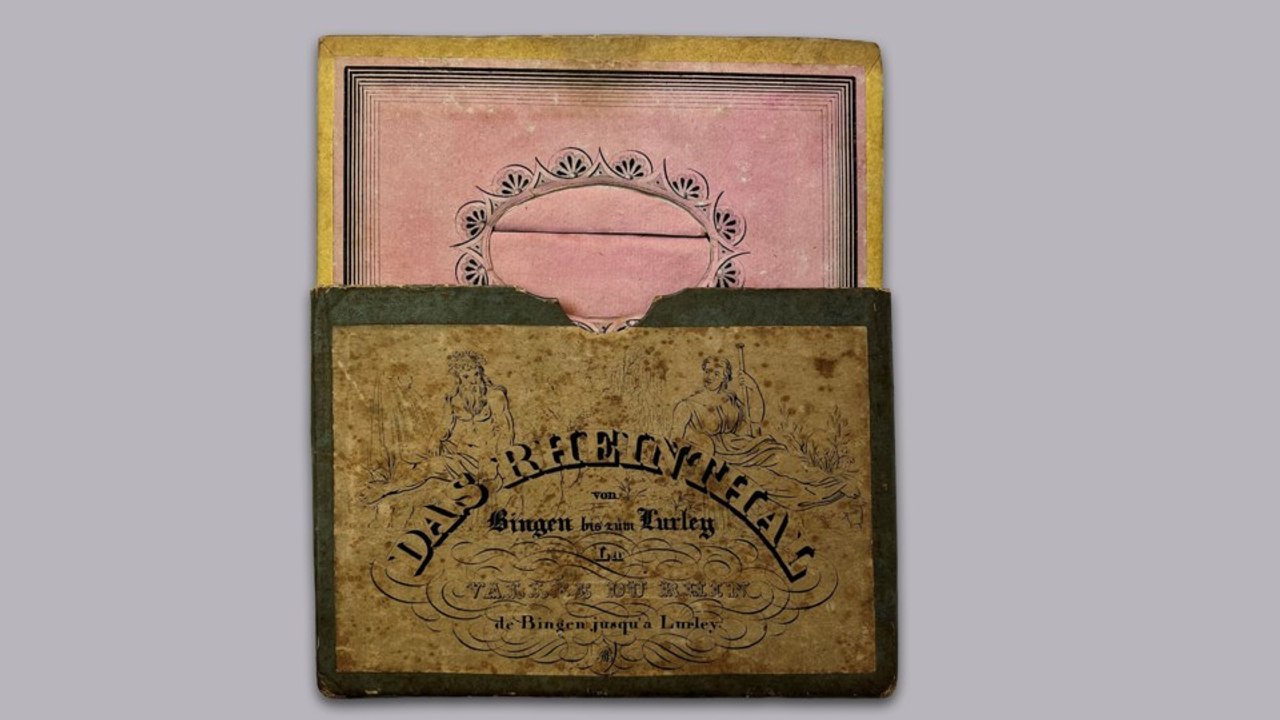 Ein deutsches Buch von ca. 1830 nutzt einen Effekt, der auch im Game Design zum Einsatz kam