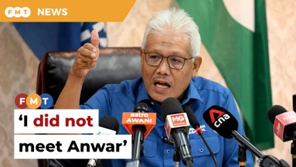 Hamzah denies meeting Anwar to negotiate government post