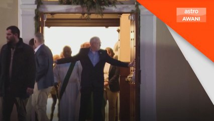 Presiden Joe Biden tenang jalani aktiviti selepas kontroversi