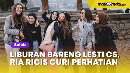 Liburan Bareng Lesti Kejora CS, Gelagat Ria Ricis Curi Perhatian Publik