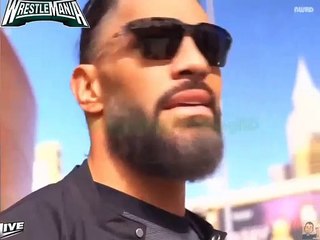 Roman reigns talk about Cody rhodes & Rock fans war backstage at WWE Wrestlemania 40 press kickoff