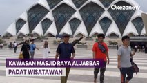 Libur Panjang Isra Miraj dan Imlek, Ribuan Wisatawan Padati Masjid Raya Al Jabbar
