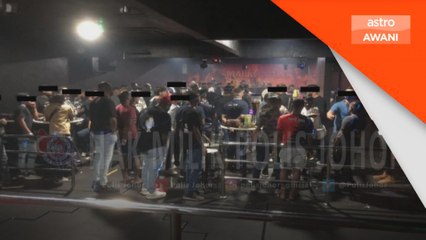 Remaja bawah umur antara 70 ditahan operasi pusat hiburan