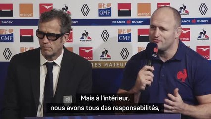 Bleus - Servat : "Nous avons tous des responsabilités"