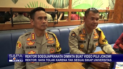 Rektor Unissula Buka Suara Soal Diminta Tidak Ikut Kritik Pemerintahan Jokowi, Begini Kronologinya