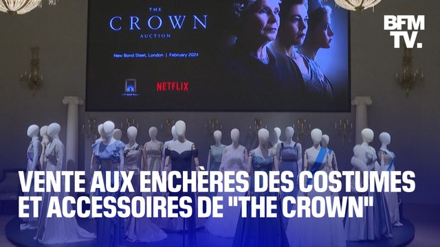 Les costumes et accessoires de la série The Crown ont été vendus aux enchères