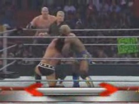 ECW 01.04.08: CM Punk & Kane Vs Chavo & Shelton Benjamin