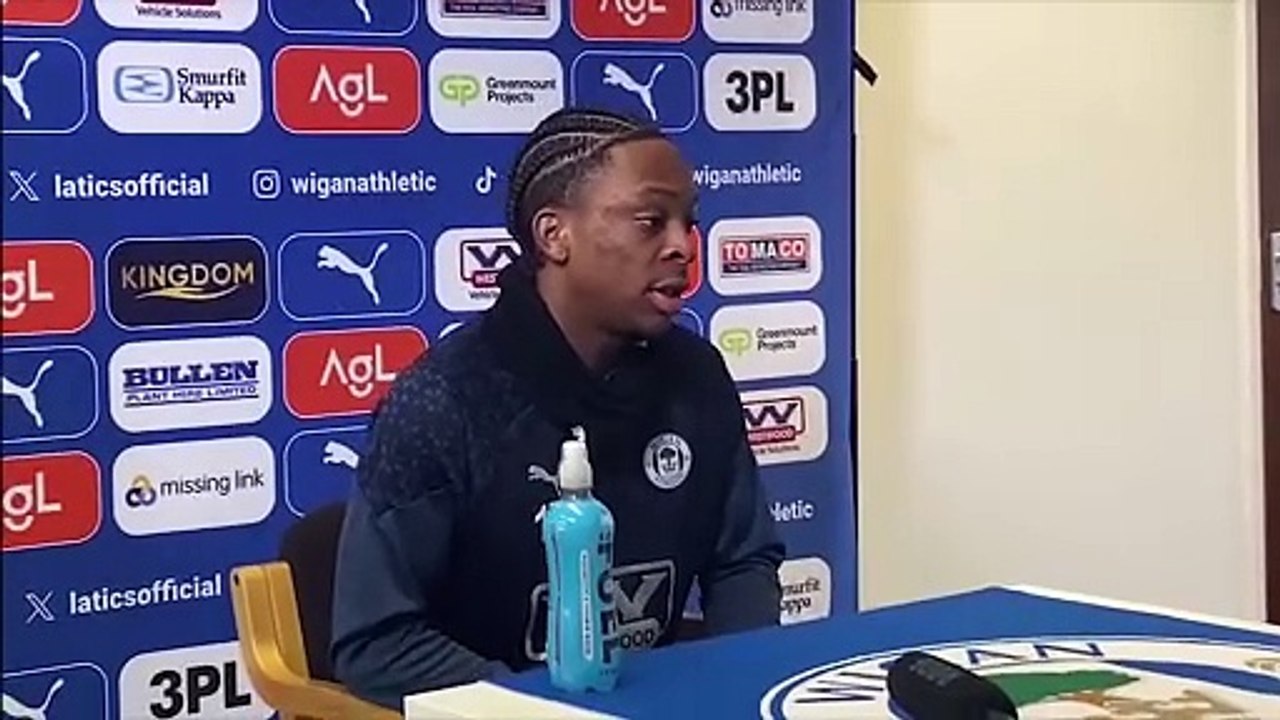 Wigan Athletic Press Conference - Martial Godo