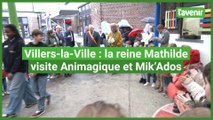 La reine Mathilde en visite à Villers-la-Ville
