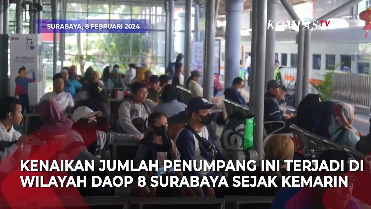Libur Panjang Hari Libur Nasional dan Cuti Bersama Penumpang KAI Daop 8 Meningkat