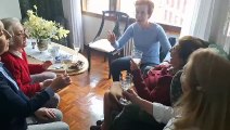 Isaura Martín Graniza celebra con sus antiguas alumnas 108 años