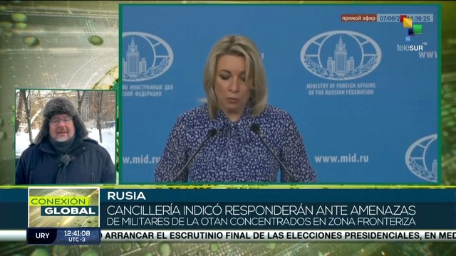 Cancillería rusa responde ante amenazas de oficiales de la OTAN