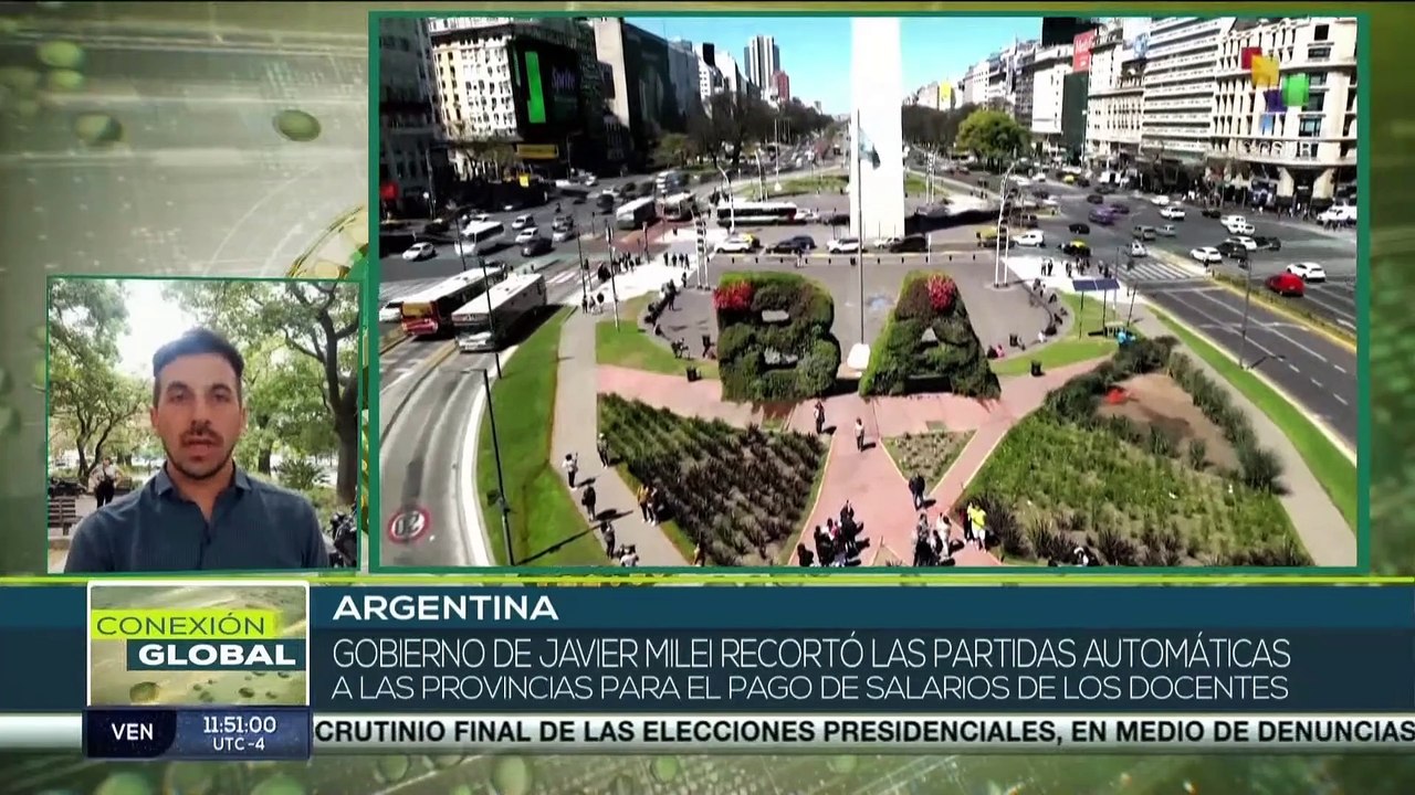 Gobierno argentino recortó sueldos de los docentes