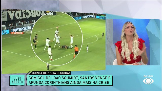 Denílson elogia partida do Santos contra o Corinthians: Time muito disciplinado