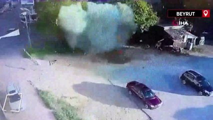 Lübnan’ın güneyinde bir araca dron saldırısı