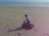 balade en quad sur la plage