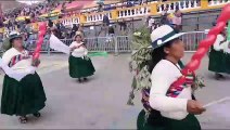 Al ritmo de tarkas y pinquillos agrupaciones autóctonas participan en la Anata Andina para dar inicio al Carnaval de Oruro