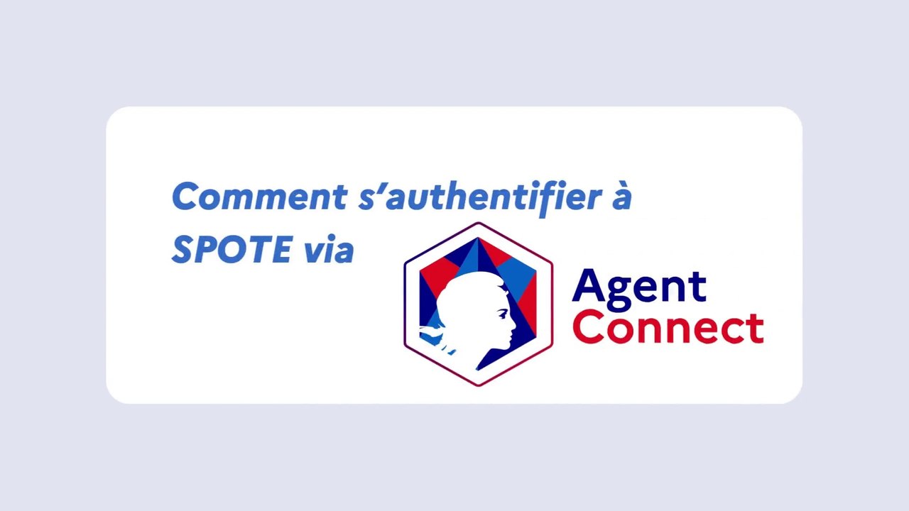 tuto s'authentifier via Agentconnect