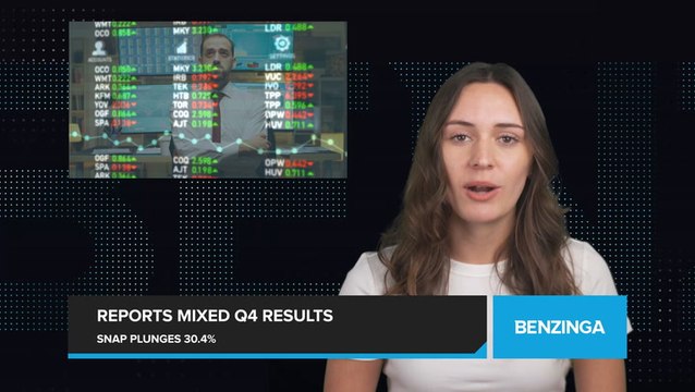 Snap Reports Q4 Earnings, Stock Drops Over 30% on Disappointing Revenue