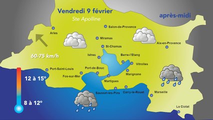 Météo : sale temps pour finir la semaine