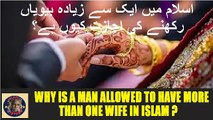 Why islam allow more then one wife  اسلام ایک سے زیادہ بیویوں کی اجازت کیوں دیتا ہے؟