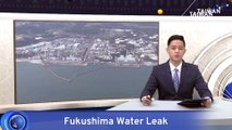 Fukushima Plant Operator Says Radioactive Water Leak Poses No Risk to Public