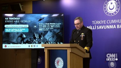 Terör örgütlerine ağır darbe: 1 haftada 44 terörist etkisiz hale getirildi