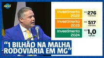 Ministro dos Transportes anuncia investimento de R$ 1 bilhão para rodovias em MG