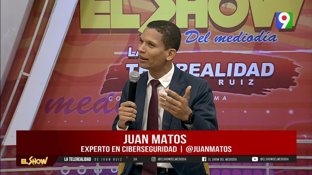 Juan Matos, Experto en Ciberseguridad, Clonación de tarjetas | El Show ...
