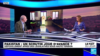 "Regime hybride" : les candidats pakistanais "ne sont pas 'elected' mais 'selected' "