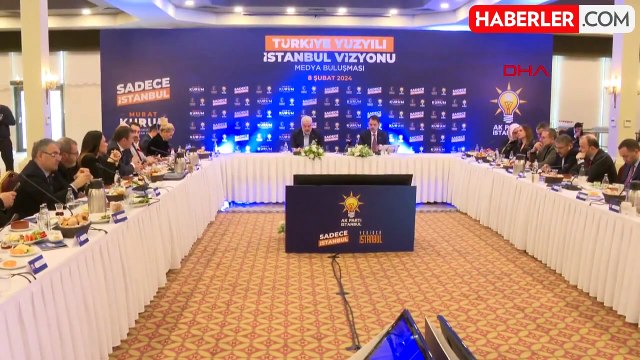 AK Parti İBB Başkan Adayı Murat Kurum, Basın Mensuplarıyla Bir Araya Geldi