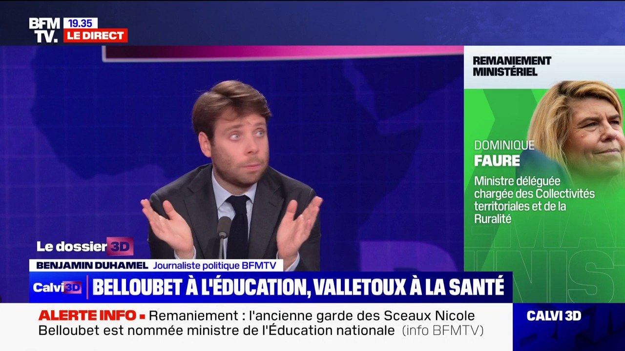 Gouvernement: Sabrina Agresti-Roubache, auparavant secrétaire d'État, est promue ministre déléguée à la Ville, à la Citoyenneté et à l'Intégration