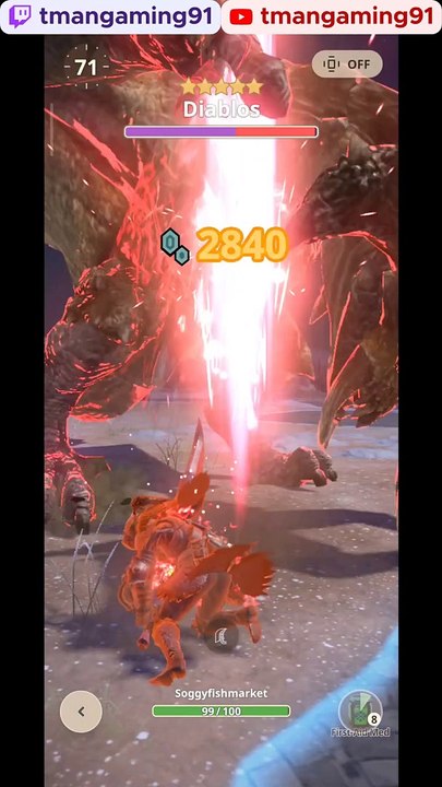 Monster Hunter Now-5 Star Diablos