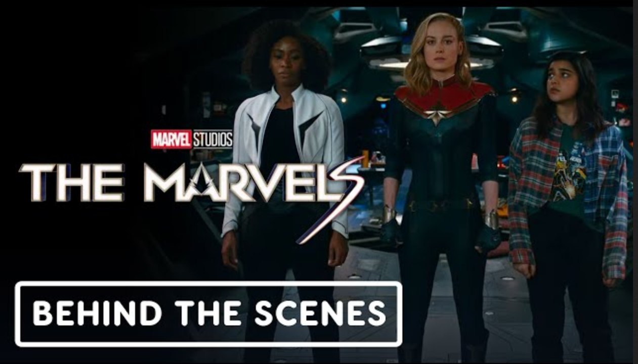 The Marvels | 'Behind the Scenes' Clip - Brie Larson, Iman Vellani, Teyonah Parris