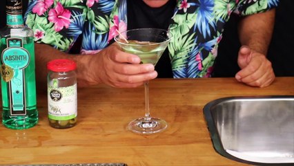 Green Fairy Martini Cocktail recipe
