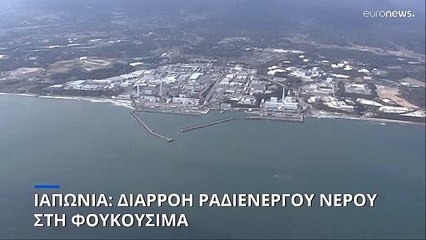 Ιαπωνία: Διαρροή ραδιενεργών υδάτων από τον σταθμό της Φουκουσίμα