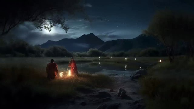 Shambhala - Fantasy Ethereal Meditative Ambient - Healing Ambient Music with Tibetan Bowls