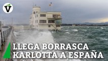 La borrasca Karlotta deja varios puntos de España en alerta por lluvias y fuertes vientos