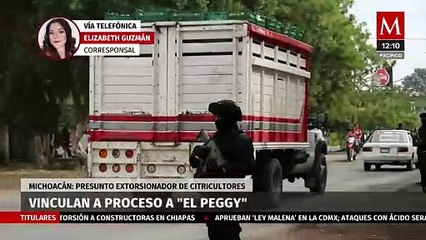 Cae "EL Peggy" presunto extorsionador en Michoacán