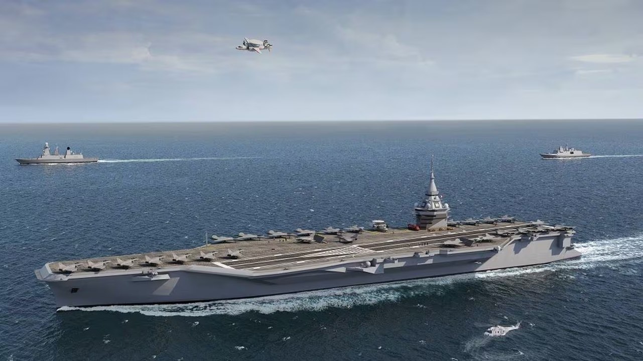 Le nouveau Porte-Avion de l'armée Française