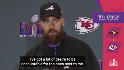 Kelce's sole focus on third Super Bowl ring