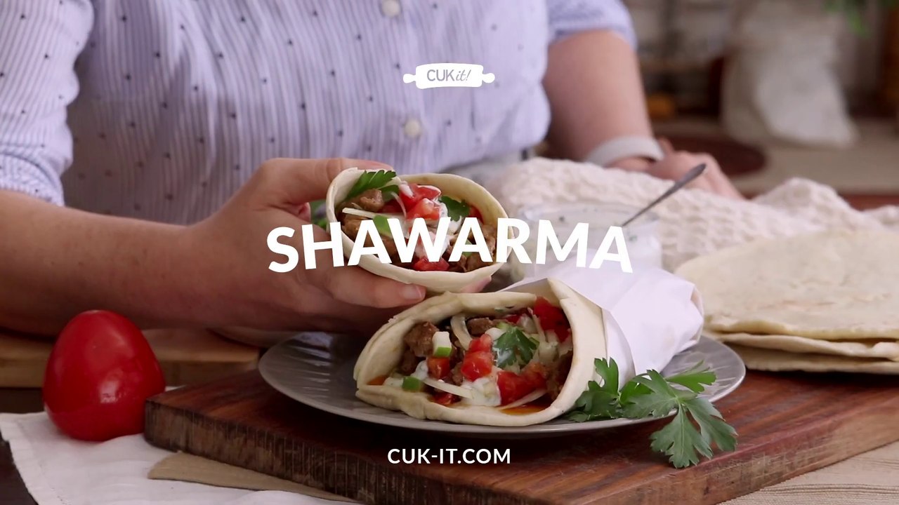 SHAWARMA de Carne | Receta Casera paso a paso - CUKit!