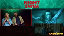 Wyatt Russell & Kerry Condon NIGHT SWIM Interview (2024)