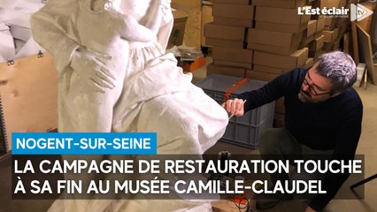 Au musée Camille-Claudel, la campagne de restauration  touche à sa fin