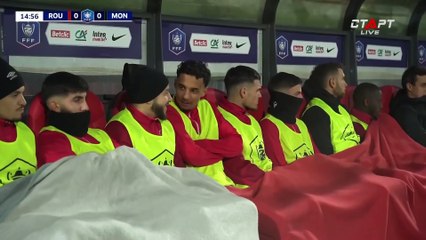 كأس فرنسا روان_ موناكو دور ال16 الشوط الاول 2024-02-08