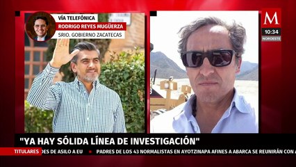 Sabemos que el proceso de pacificación en Zacatecas no está completo: Rodrigo Reyes Mugüerza