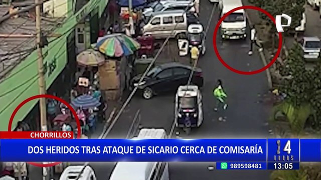 Chorrillos: adulto mayor extranjero resulta herido tras balacera cerca a comisaría